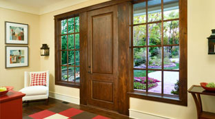 wood extdoor feature